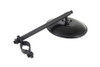 V-Twin - 49-1422 - Tall Spring Fork Black 5 inch Mirror