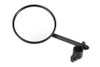 V-Twin - 49-1422 - Tall Spring Fork Black 5 inch Mirror