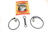 V-Twin - 49-1890 - 45 inch W/G 18mm Replica Spark/Wire Plug Kit - Fits 1937-1947 Harley-Davidson G, 1930-1952 W, 1930-1936 VL