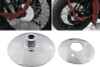 V-Twin - 49-1924 - Spring Fork Front Hubcap Set
