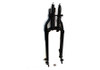 V-Twin - 49-2408 - 20 inch Inline Spring Fork Assembly Black +2 inch - Fits 1936-1945 Harley-Davidson EL (61"), 1937-1945 UL (74"/80"), 1941-1945 FL (74")