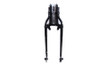 V-Twin - 49-2420 - 22 inch Inline Spring Fork Assembly Black - Fits 1937-1946 Harley-Davidson UL, 1941-1946 FL