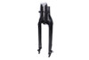 V-Twin - 49-2420 - 22 inch Inline Spring Fork Assembly Black - Fits 1937-1946 Harley-Davidson UL, 1941-1946 FL