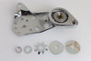 V-Twin - 49-2529 - Rocker Foot Clutch Bracket Chrome - Fits 1936-1940 Harley-Davidson EL, 1941-1951 FL