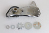 V-Twin - 49-2529 - Rocker Foot Clutch Bracket Chrome - Fits 1936-1940 Harley-Davidson EL, 1941-1951 FL