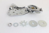 V-Twin - 49-2529 - Rocker Foot Clutch Bracket Chrome - Fits 1936-1940 Harley-Davidson EL, 1941-1951 FL