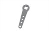 V-Twin - 49-2541 - Spring Fork Front Brake Lever Chrome - Fits 1936-1948 Harley-Davidson UL, EL, 1941-1948 FL