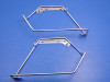 V-Twin - 49-2754 - Chrome Saddlebag Mount Bracket Set - Fits 1978-1984 Harley-Davidson FLH