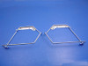 V-Twin - 49-2754 - Chrome Saddlebag Mount Bracket Set - Fits 1978-1984 Harley-Davidson FLH