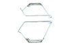V-Twin - 49-2758 - Zinc Saddlebag Mount Bracket Set - Fits 1978-1984 Harley-Davidson FLH