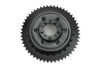V-Twin - 49-5515 - 1936 Rear Brake Drum Black