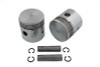 V-Twin - 49-7003 - Indian .030 Oversize Piston Kit - Fits 1936-1946 Indian Chief