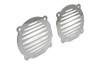 V-Twin - 50-0010 - Chrome Milled Slots Speaker Grill Set - Fits 1996-2013 Harley-Davidson FLT with Bat Wing Style Fairings