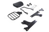 V-Twin - 50-0027 - Gloss Black Sissy Bar and Rack - Fits 2000-2006 Harley-Davidson FLST, FXST