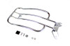 V-Twin - 50-0060 - 7 inch Solo Luggage Rack Chrome - Fits 2018-2020 Harley-Davidson FLHC