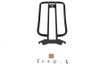 V-Twin - 50-0061 - 7 inch Solo Luggage Rack Black - Fits 2018-2020 Harley-Davidson FLHC
