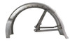 V-Twin - 50-0324 - Big Twin Rigid Rear Fender Raw - Fits 1941-1957 Harley-Davidson FL, 1936-1952 EL