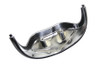 V-Twin - 50-0385 - Skull Front Fender Tip Black - Fits 1986-2006 Harley-Davidson FLST, 1990-2008 FLT