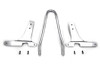 V-Twin - 50-0466 - 13 inch Sissy Bar Kit Chrome - Fits 1994-2003 Harley-Davidson XL