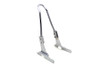 V-Twin - 50-0466 - 13 inch Sissy Bar Kit Chrome - Fits 1994-2003 Harley-Davidson XL