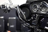 FAT BAGGERS INC. - 06523259 - EZ Install Upper Clutch Cable - FLH/FLT - +4" - Braided Stainless Steel/Chrome