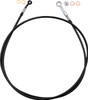 FAT BAGGERS INC. - 17416824 - EZ Install Brake Line - 66" - Black Braid