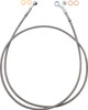 FAT BAGGERS INC. - 17416835 - EZ Install Brake Line - 62" - Stainless Steel Braid