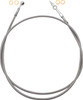 FAT BAGGERS INC. - 17416855 - EZ Install Brake Line - 66" - Stainless Steel Braid