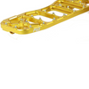 Flo Motorsports V5 Moto Floorboards fits '80-'20 Touring Models (Gold)