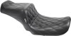 Le Pera Tailwhip Two-Up Seat - fits '06-'17 Harley Dyna Models