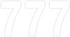 Factory Effex - FX024357 - Pro Number 7 - White - 7"