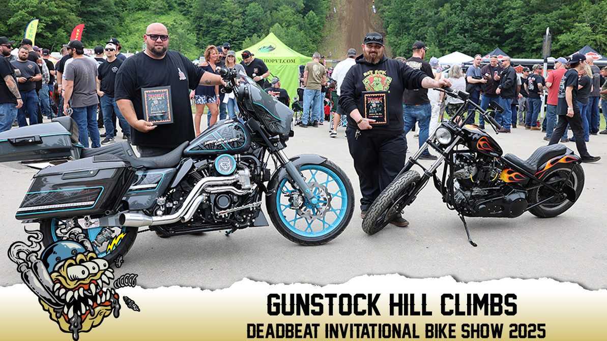Deadbeat Invitational Bike Show 2025 Gunstock Mtn Hillclimbs