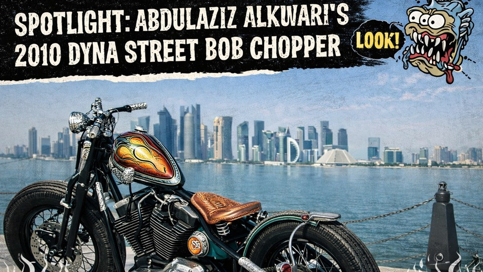 Spotlight: Abdulaziz Alkuwari's 2010 Dyna Street Bob Chopper