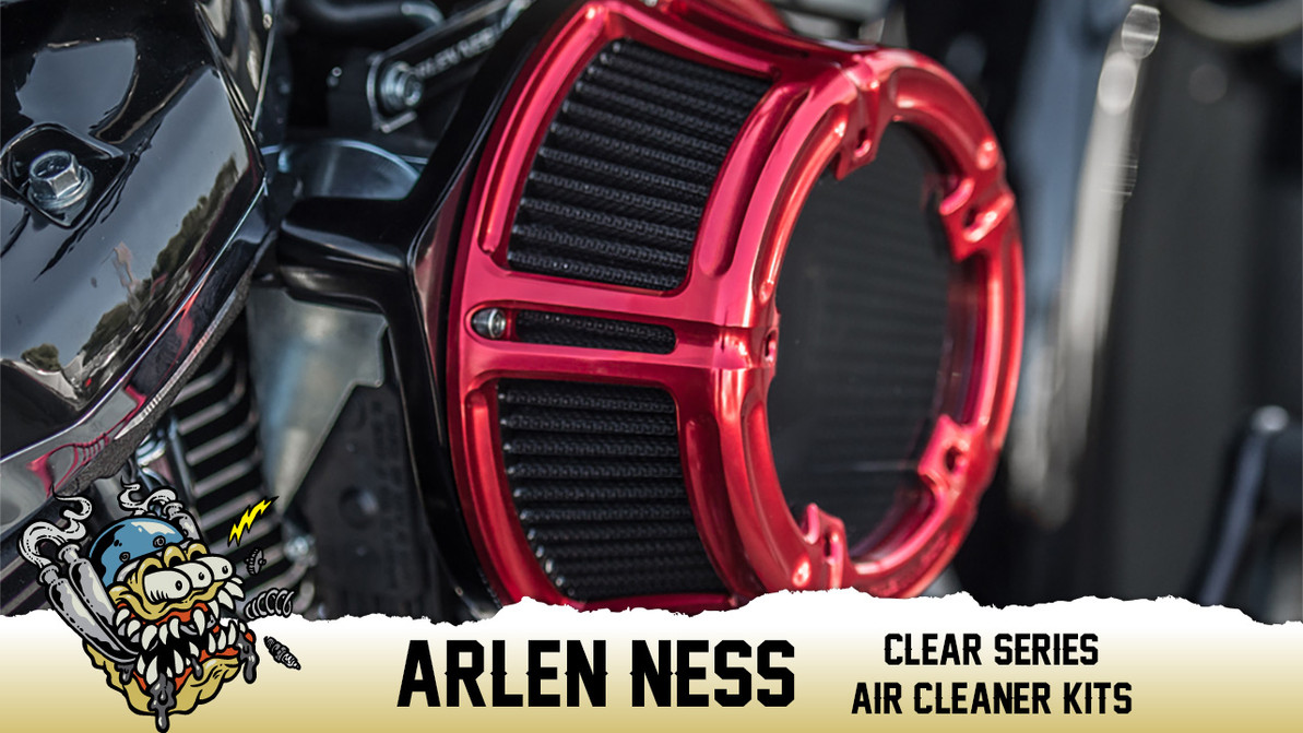 Arlen Ness Method Clear Series Air Cleaner Kits