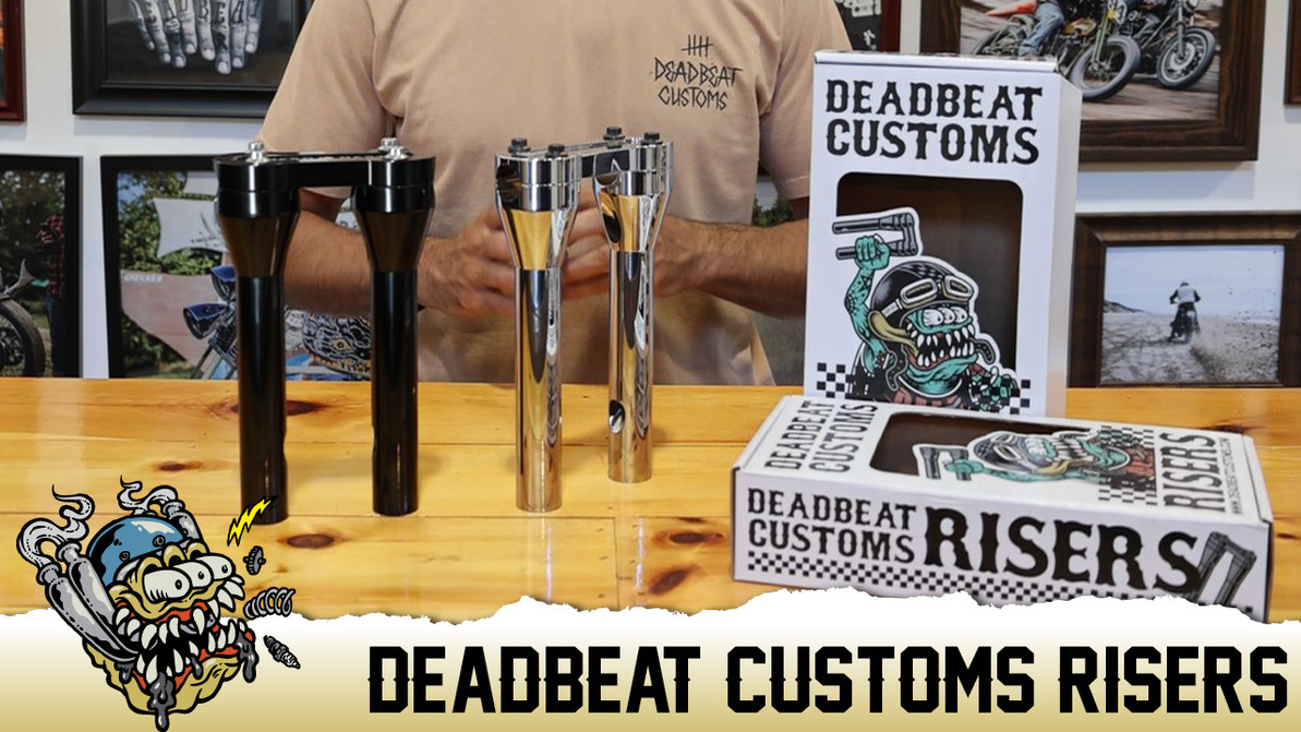 Deadbeat Customs Moto Risers