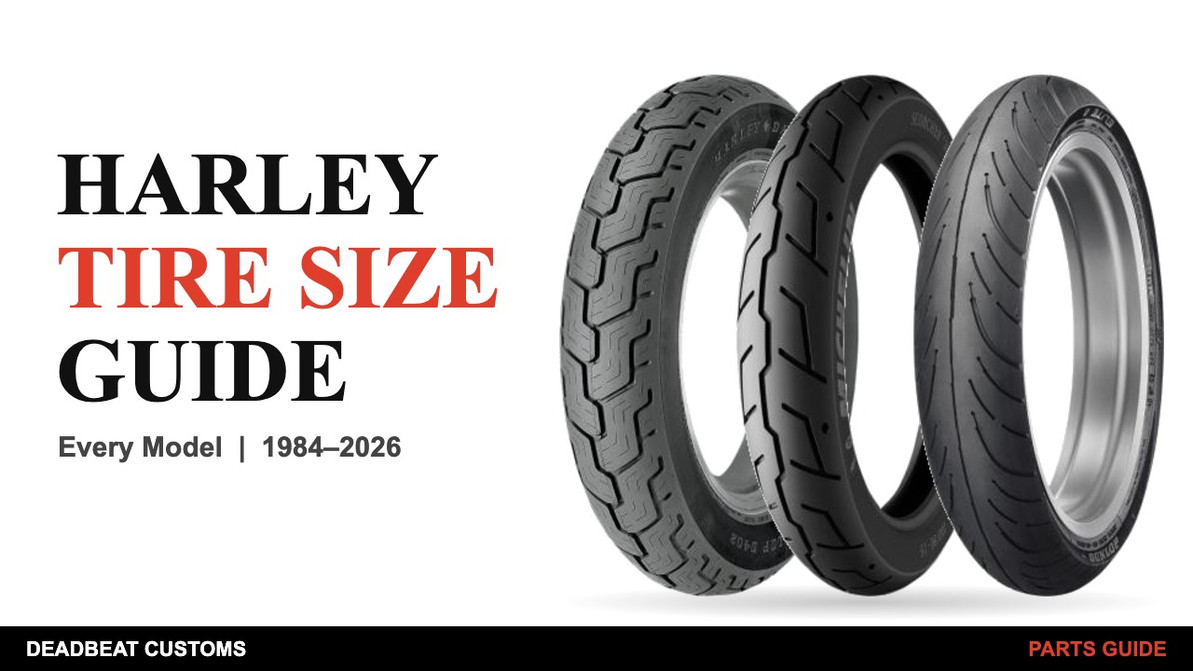 Harley-Davidson Tire Size Guide: Every Model, 1984–2026
