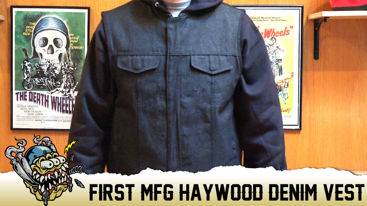 First Mfg Haywood Motorcycle Riding Vest