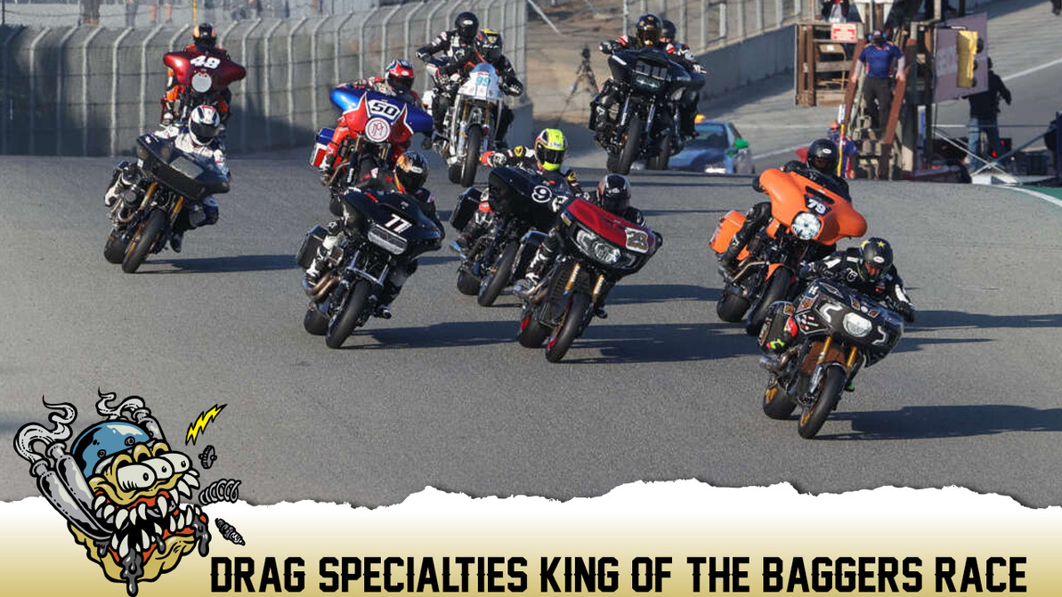 First Annual Drag Specialties' King of the Baggers Race