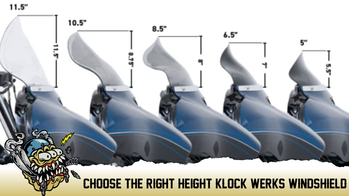 How To Choose The Right Klock Werks Flare Windshield Height