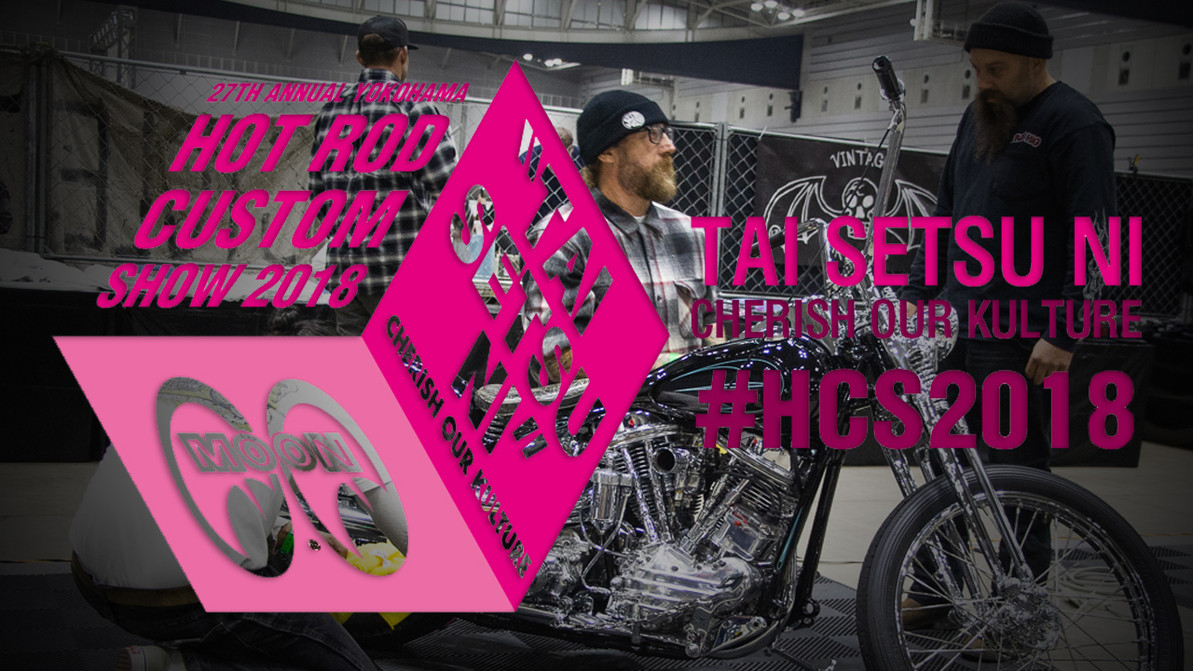 MOONEYES メタルステアリングHOTROD KUSTOM 新品未使用 Mooneyes Hot Rod Custom Show 2018 - Deadbeat Customs