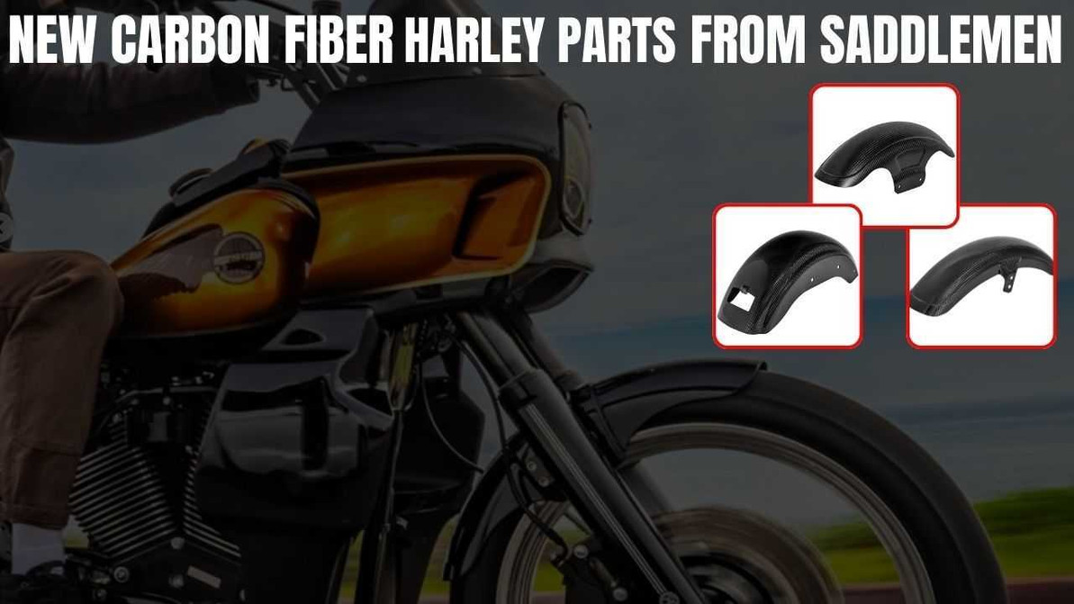 New Carbon Fiber Harley Parts from Saddlemen