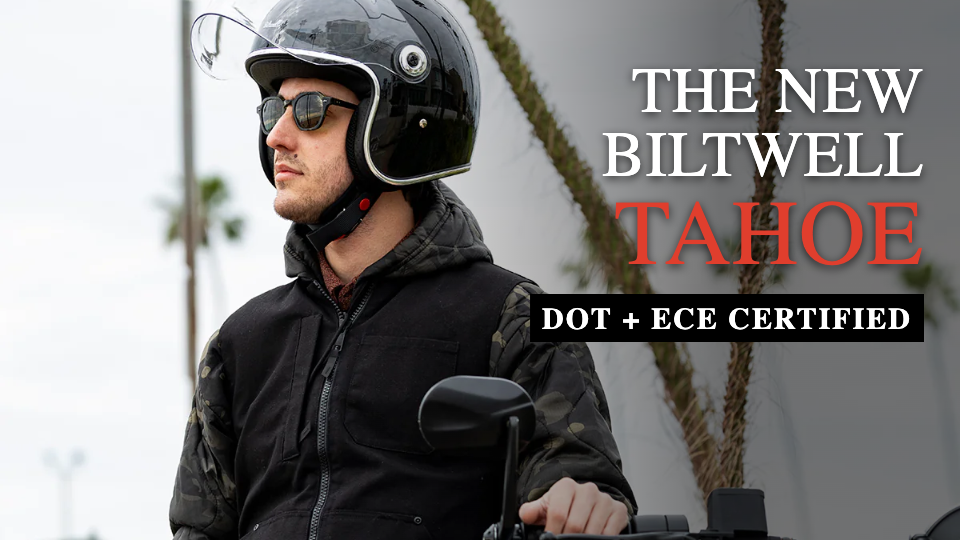 The New Biltwell Tahoe Helmet Now at Deadbeat Customs