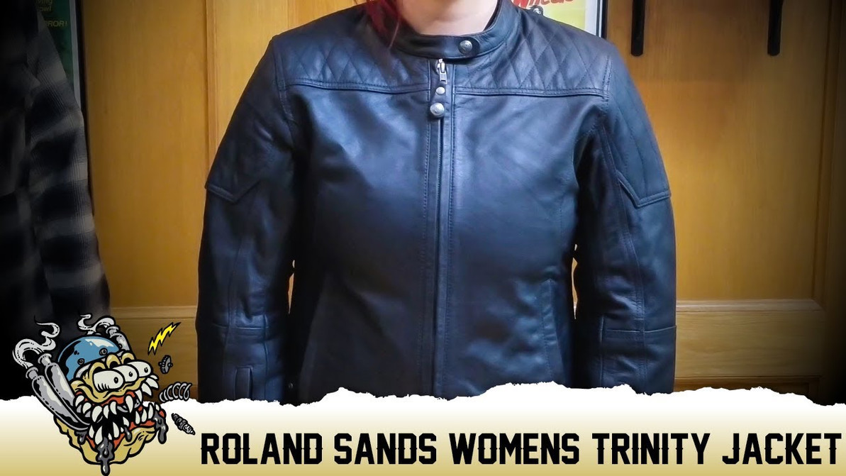 Roland Sands Womens Trinity Leather Jacket