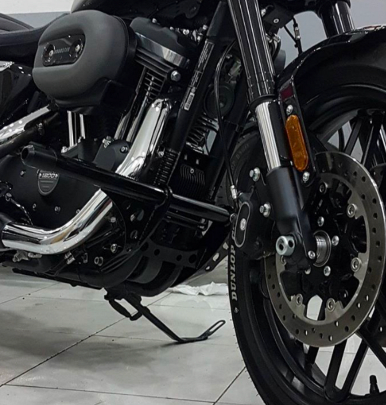 Bung King Crash Bar Highway Peg Crash Bar for Sportster