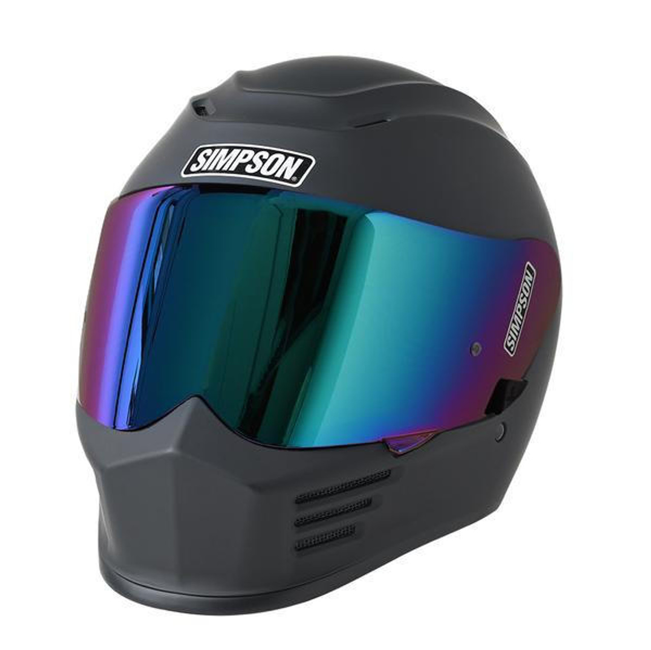 Simpson Helmets Speed Bandit Motorcycle Helmet Matte Black