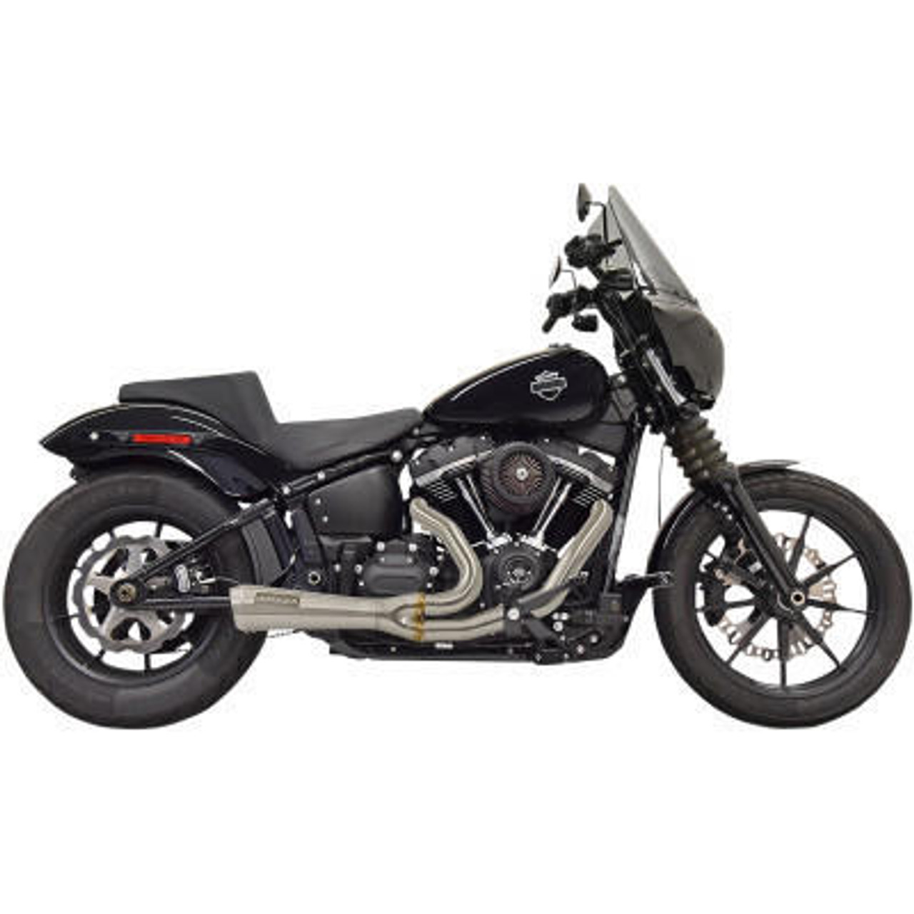 Bassani The Ripper Road Rage 2-into-1 Exhuast System fits '18-Up