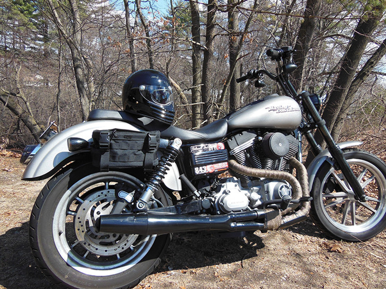 Biltwell Exfil 7 Motorcycle Bag Black