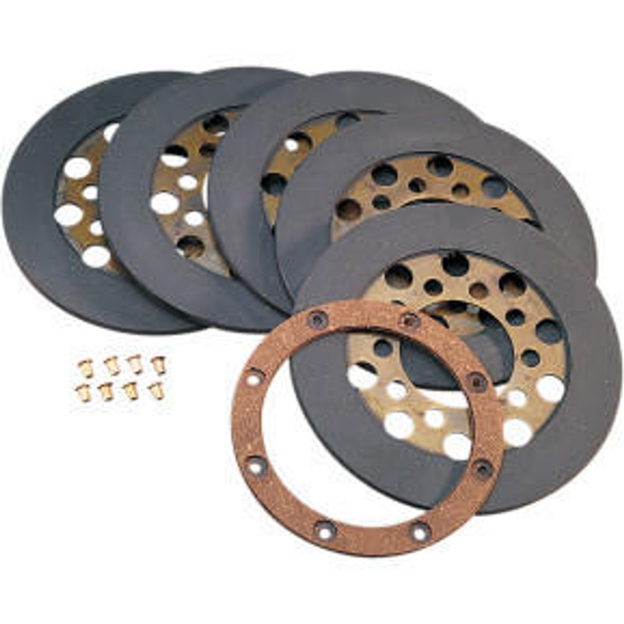 Drag Specialties - Wet or Dry Friction Plate Set fits '68-'E84 Shovelhead  Models (Repl. OEM#37930-68)