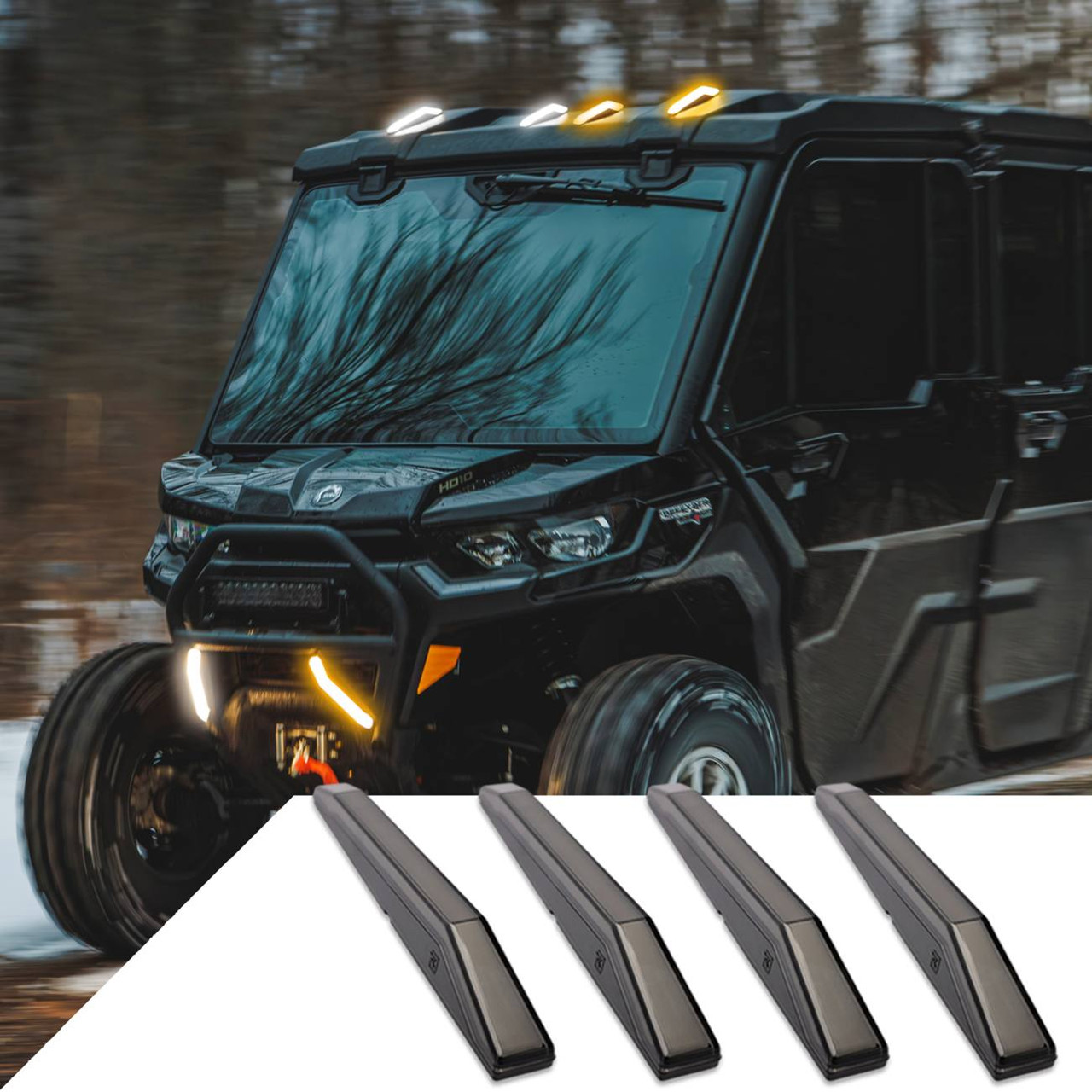 Ravek - 20403454 - Apex Cab Lights - Polaris/Can-Am/CF Moto/Kawasaki