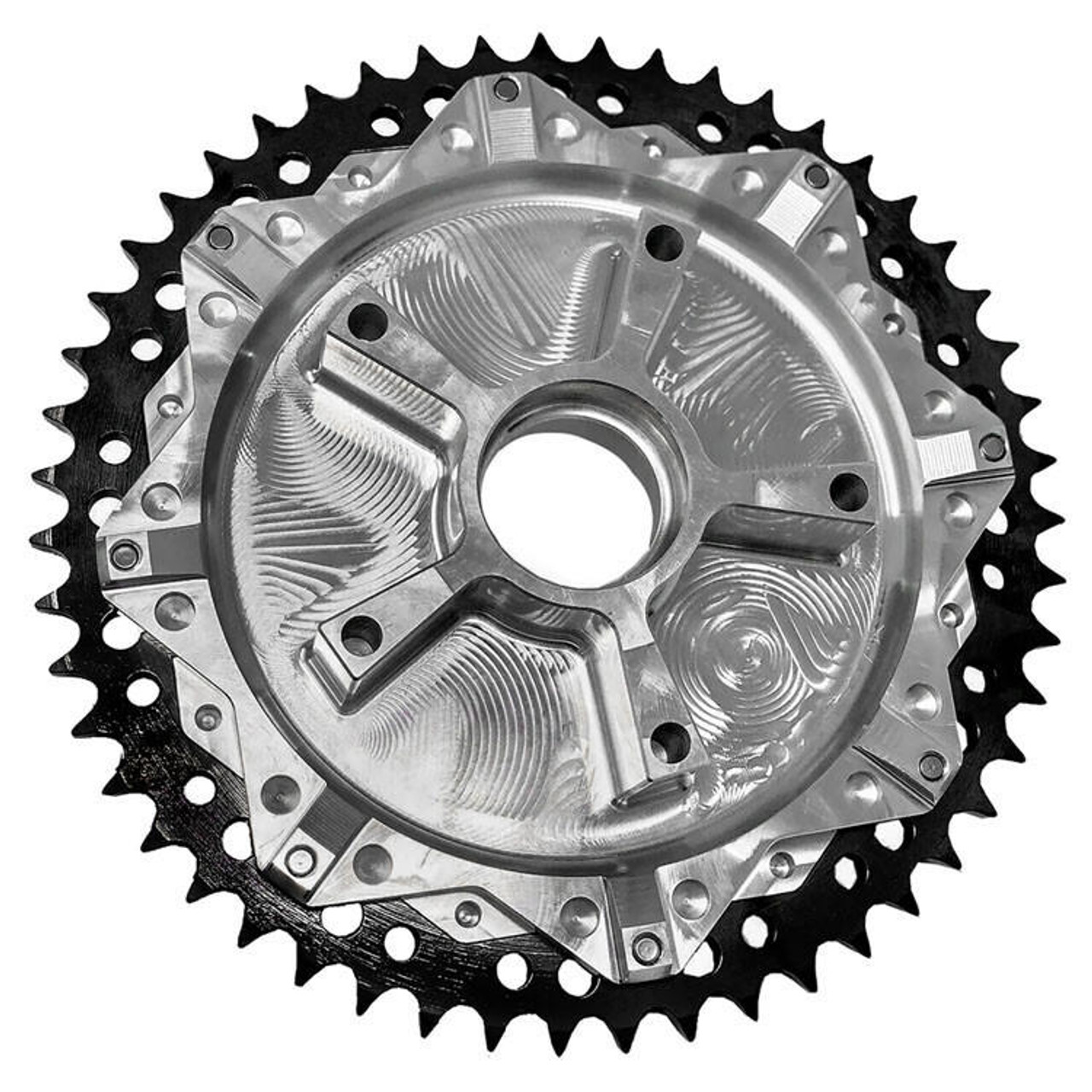 Alloy Art 51 Tooth Black Anodized Carrier Cush Drive Chain